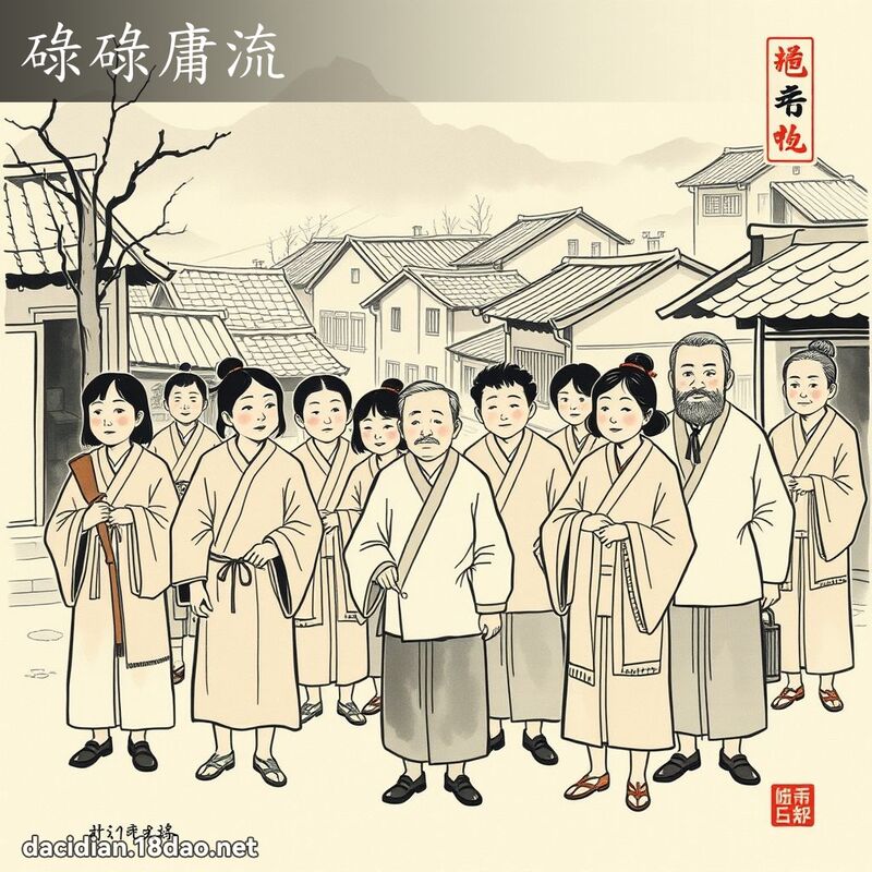 碌碌庸流 配图
