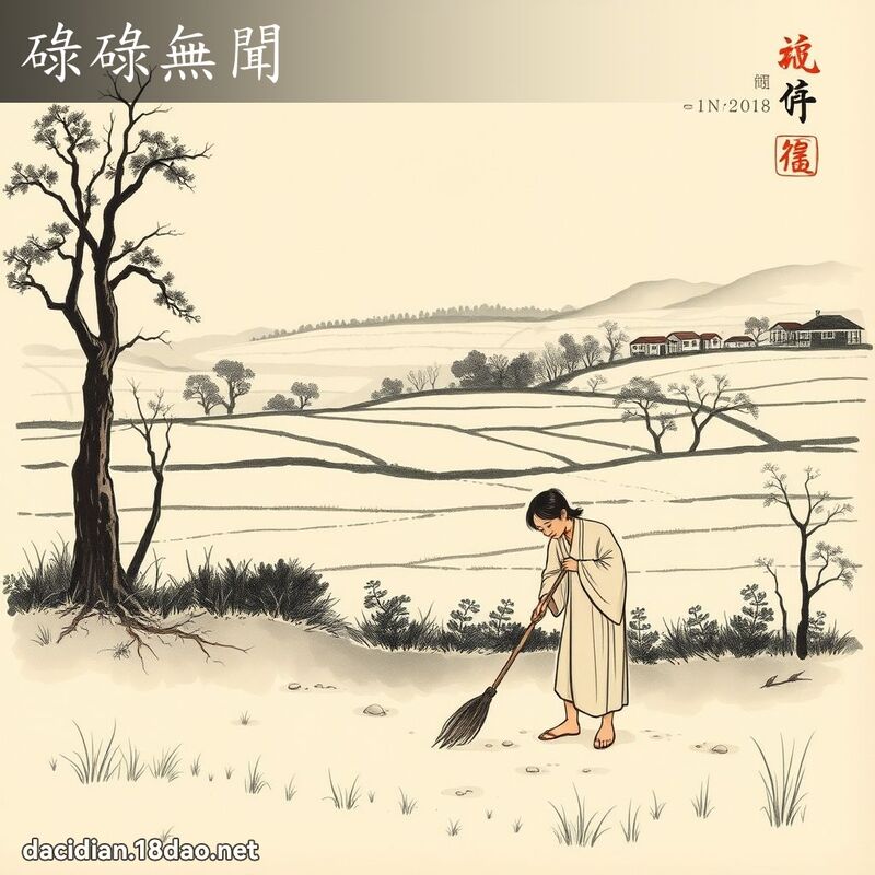 碌碌无闻 配图