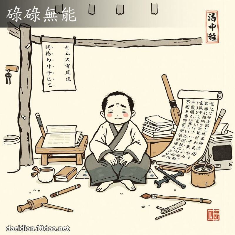 碌碌无能 配图