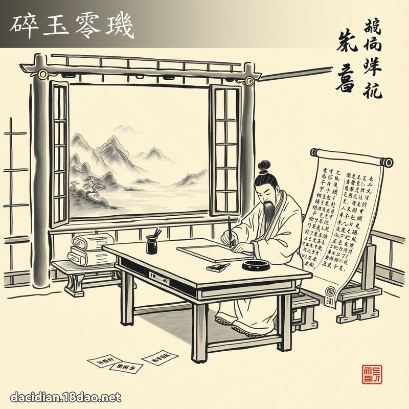 碎玉零璣 配图