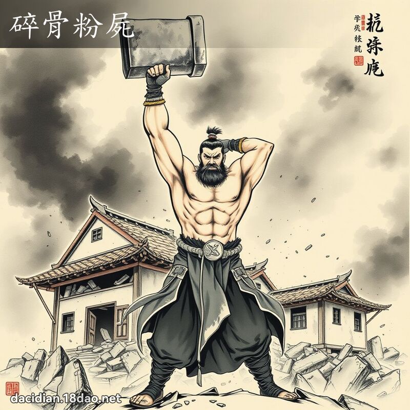 碎骨粉尸 配图