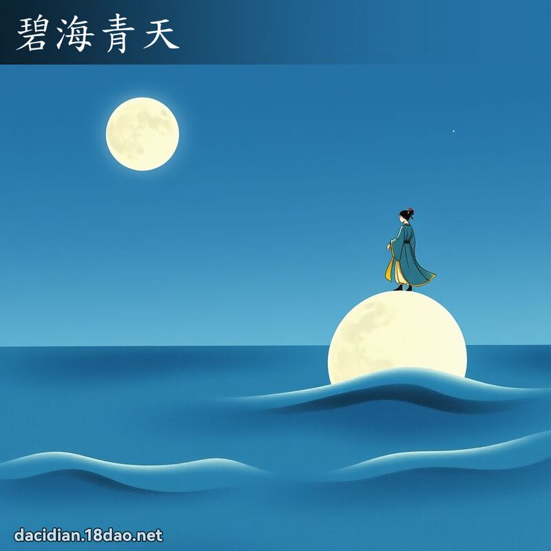 碧海青天 配图