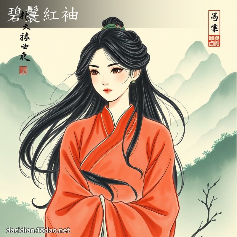 碧鬟红袖 配图