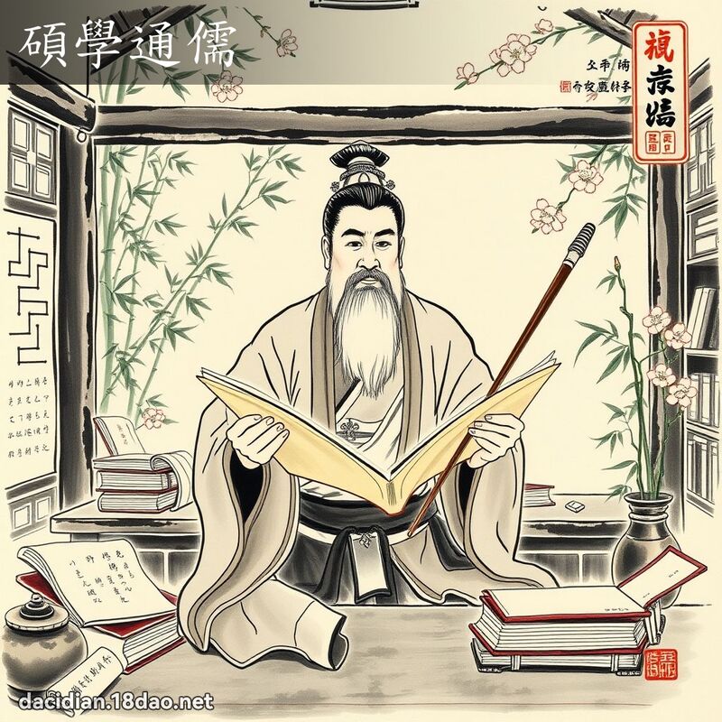 硕学通儒 配图