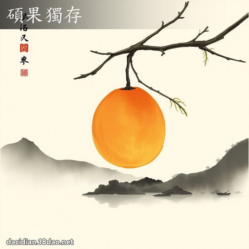 硕果独存 配图