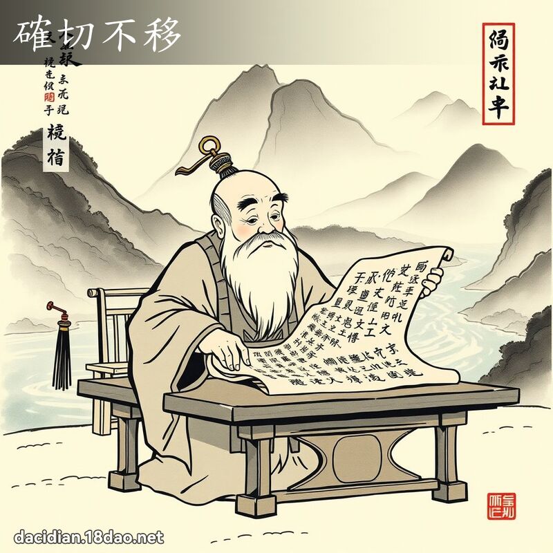 確切不移 配图