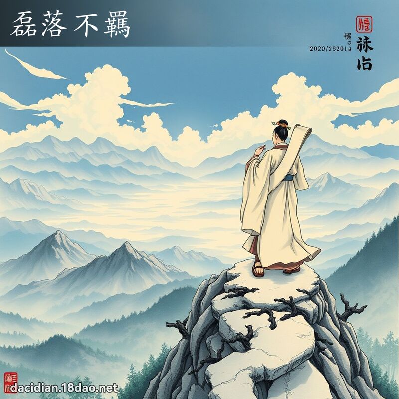 磊落不羈 配图