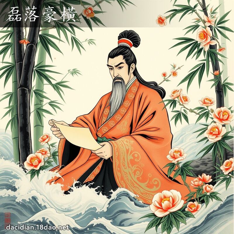 磊落豪横 配图