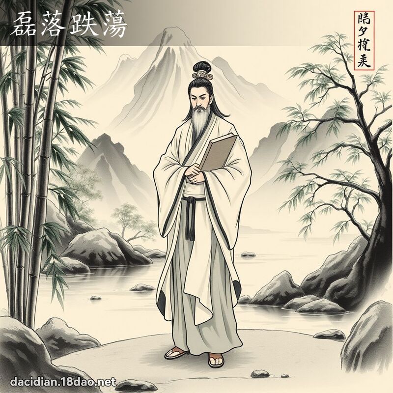 磊落跌荡 配图