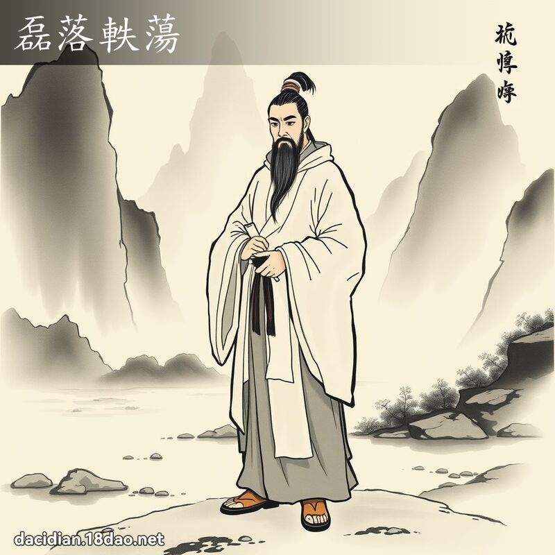 磊落軼荡 配图