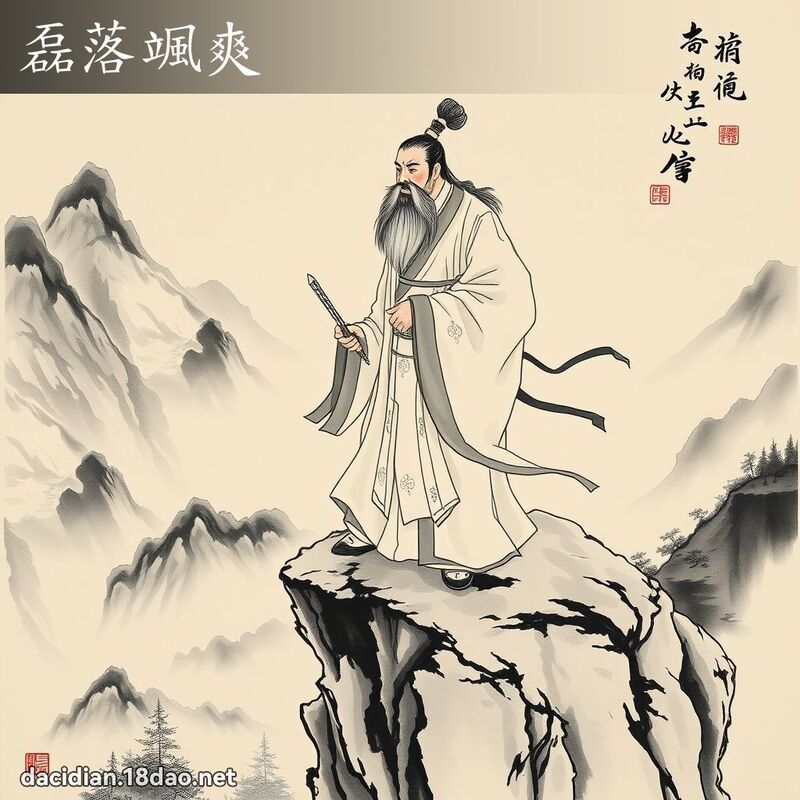 磊落颯爽 配图