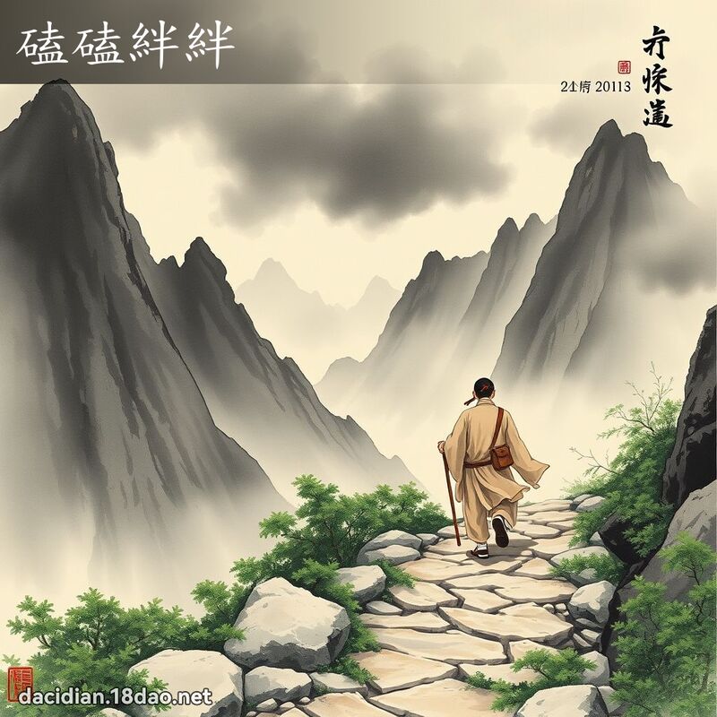 磕磕绊绊 配图