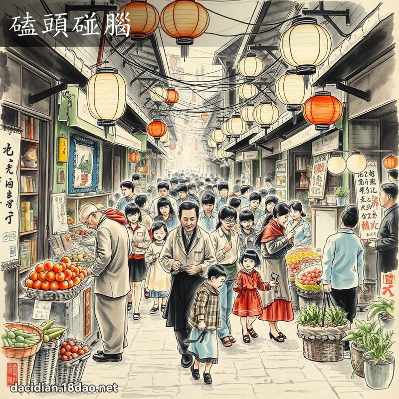 磕头碰脑 配图