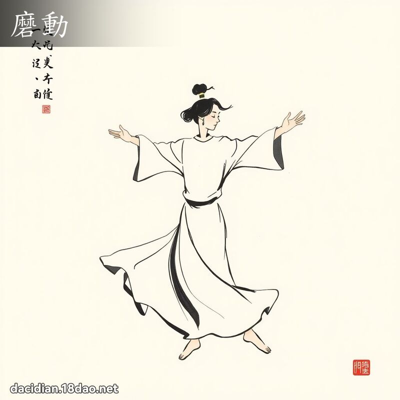 磨动 配图