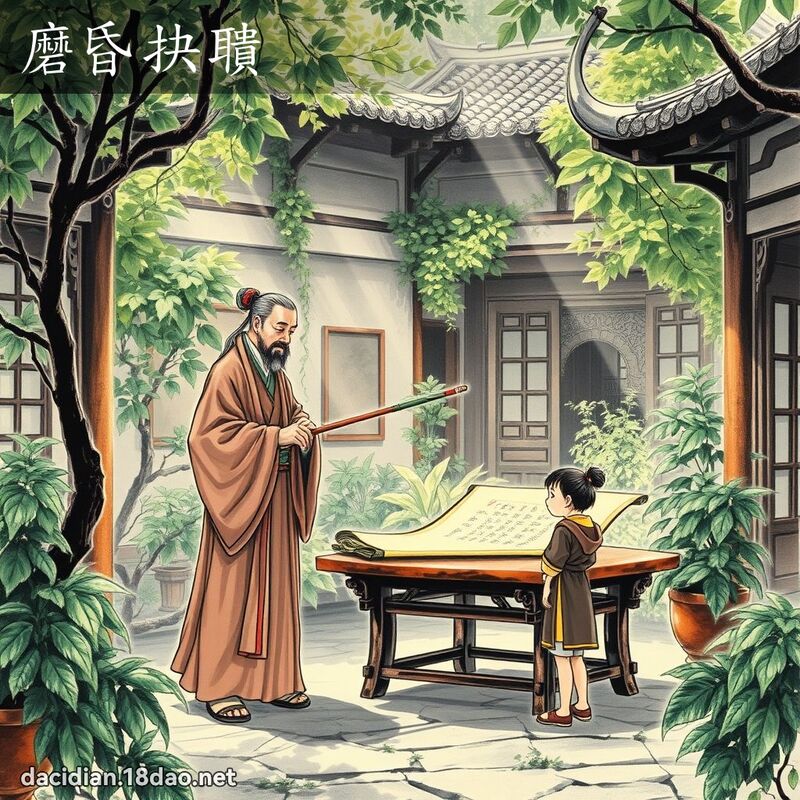 磨昏抉聵 配图