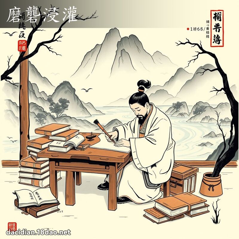 磨礱浸灌 配图