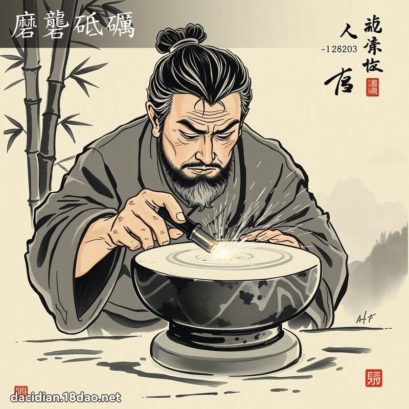 磨礱砥礪 配图