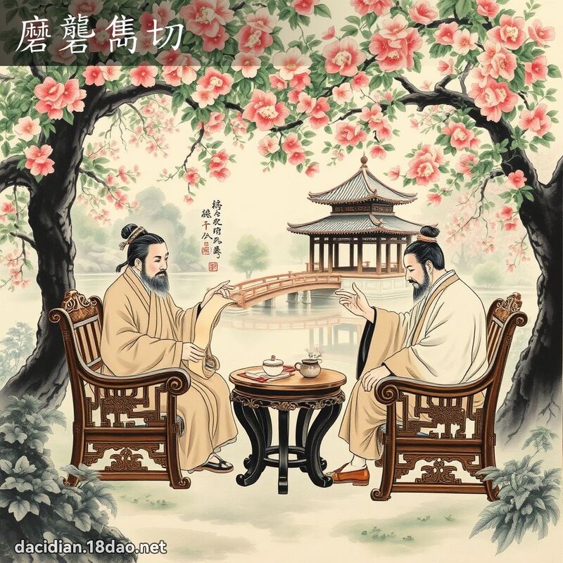 磨礱雋切 配图