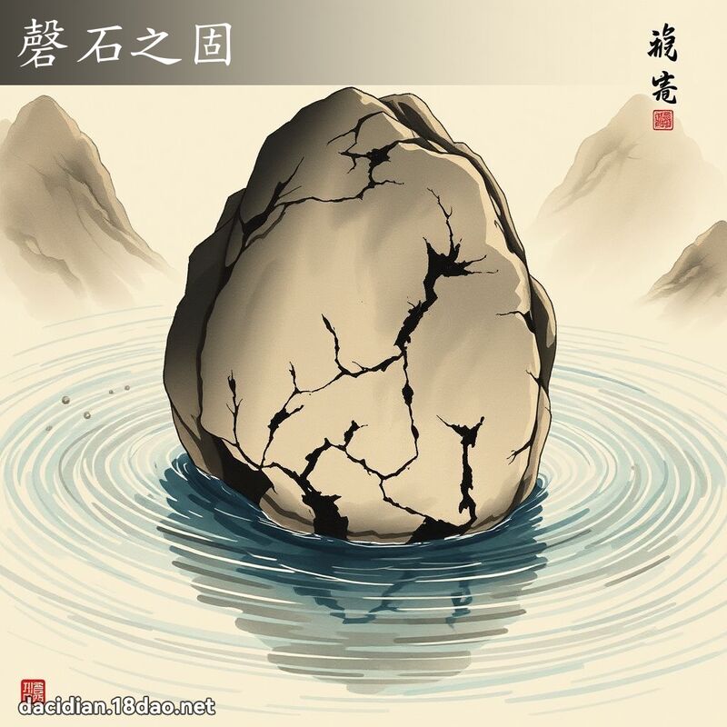 磬石之固 配图