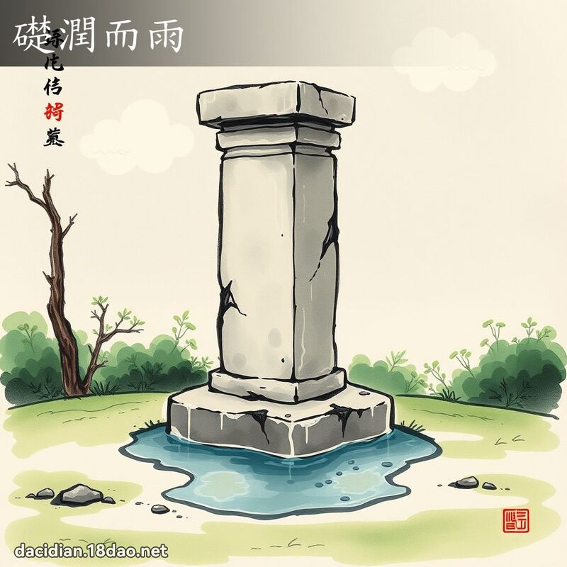 础润而雨 配图