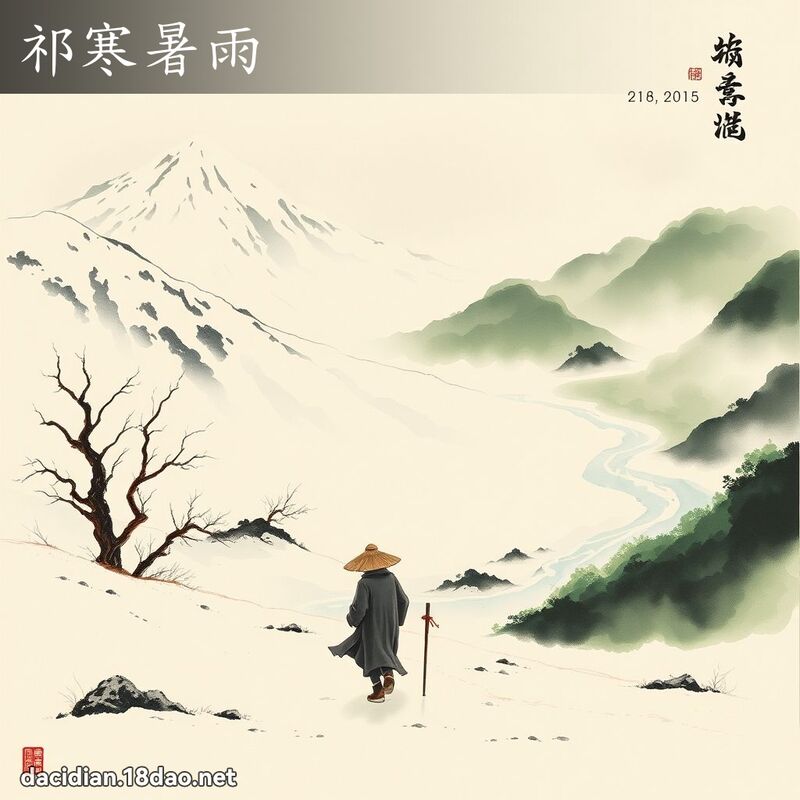 祁寒暑雨 配图