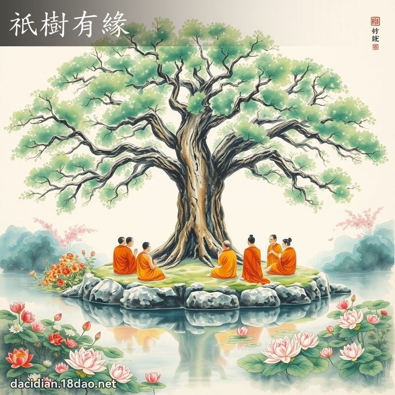 祇樹有緣 配图