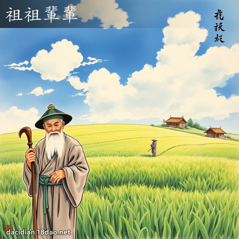 祖祖輩輩 配图