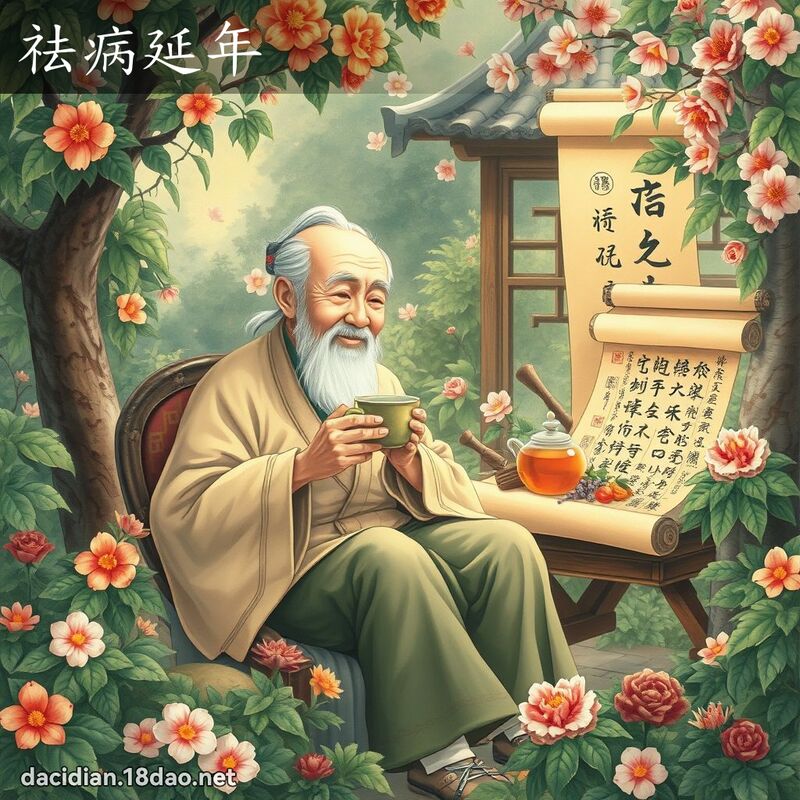 祛病延年 配图