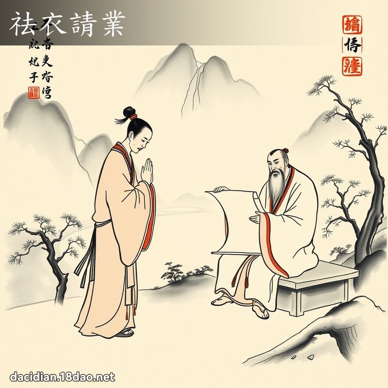 祛衣請業 配图