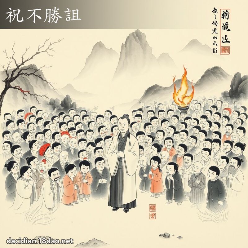 祝不勝詛 配图