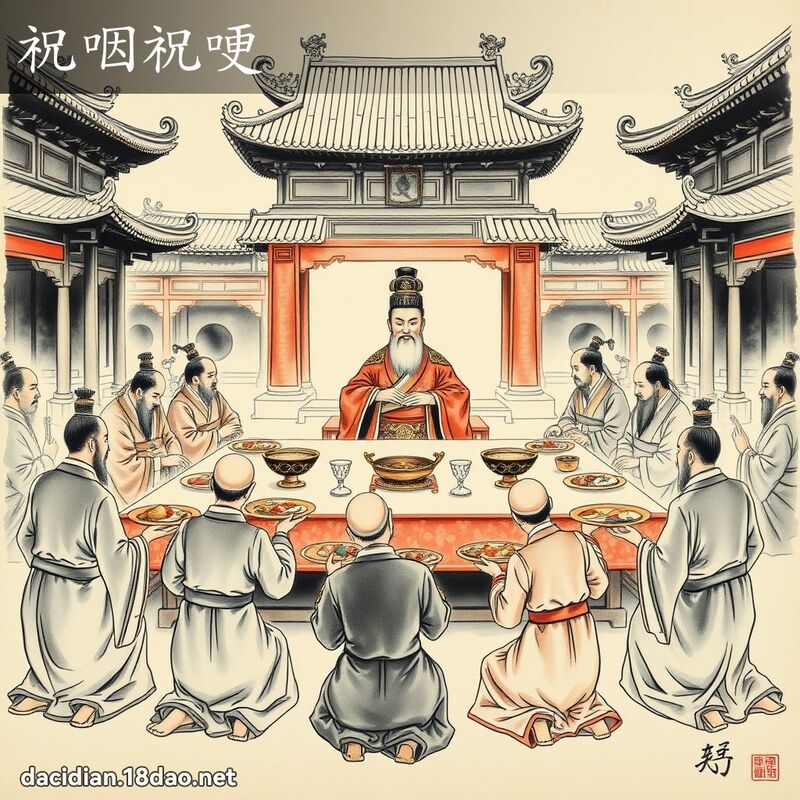 祝咽祝哽 配图