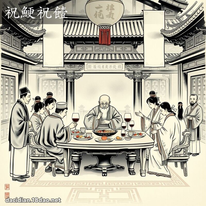 祝鯁祝饐 配图