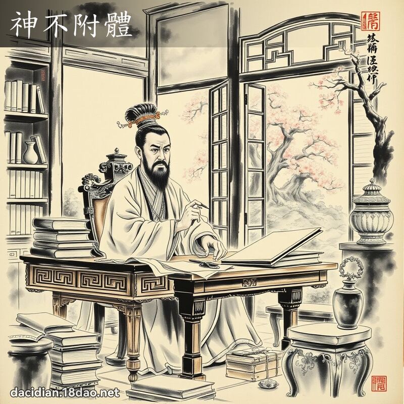 神不附體 配图