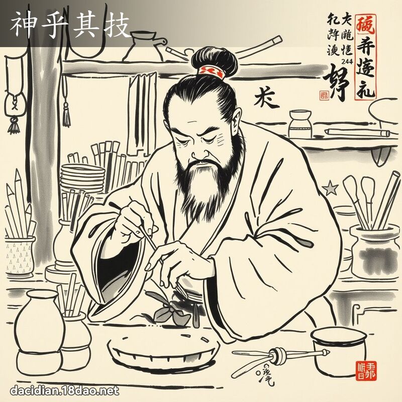 神乎其技 配图