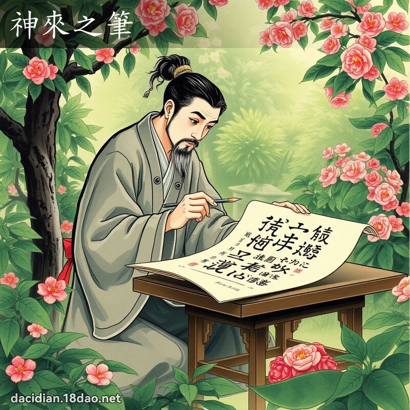神來之筆 配图