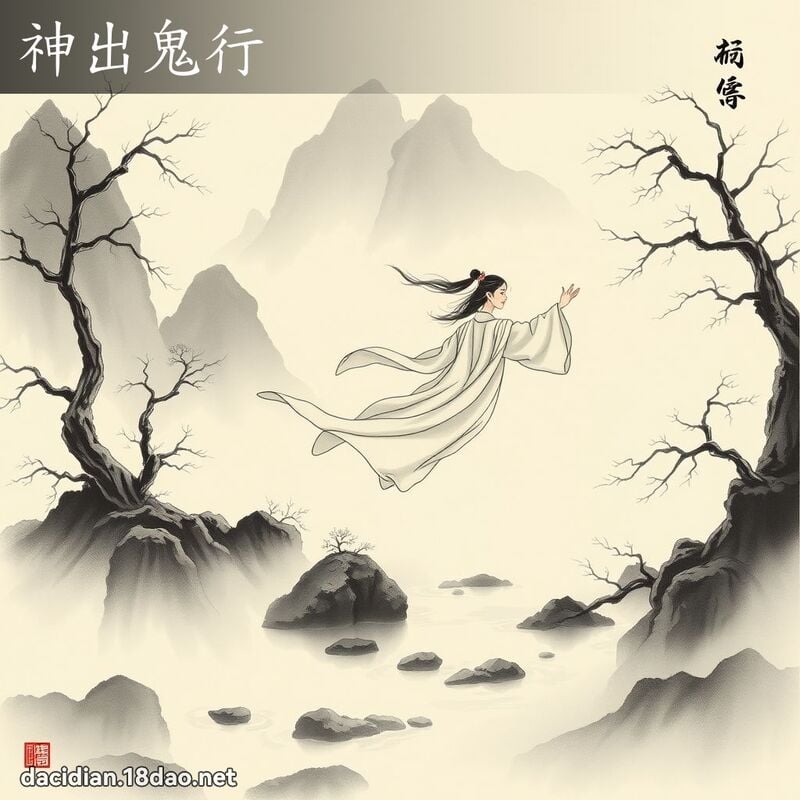 神出鬼行 配图