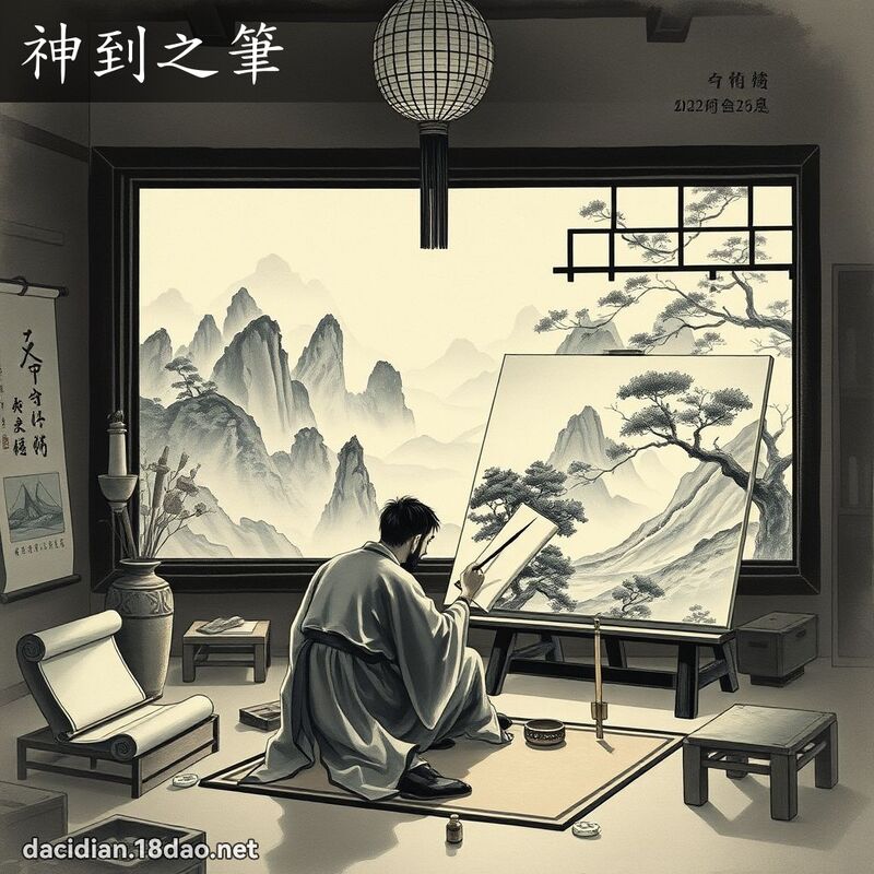 神到之筆 配图