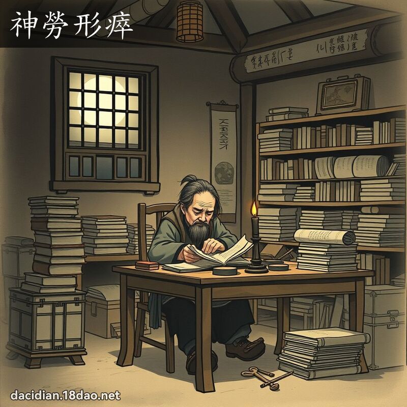 神勞形瘁 配图