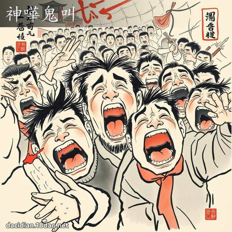 神嘩鬼叫 配图