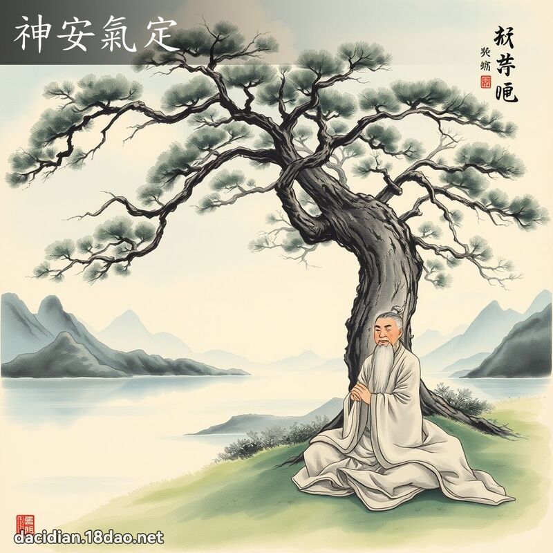 神安氣定 配图