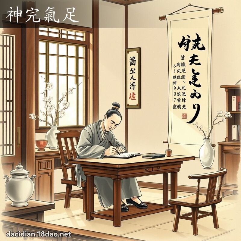 神完氣足 配图