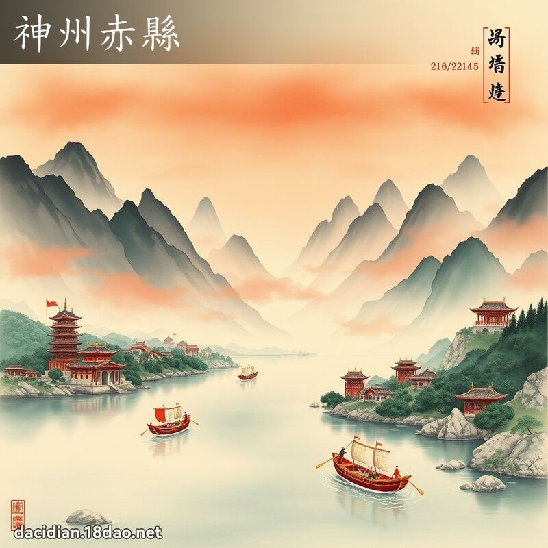 神州赤縣 配图