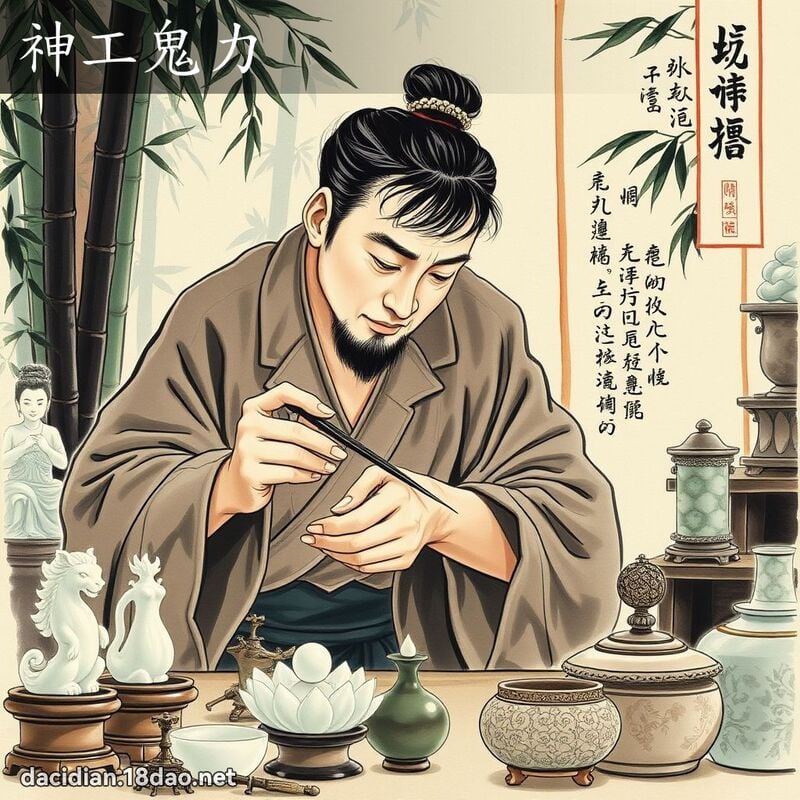 神工鬼力 配图