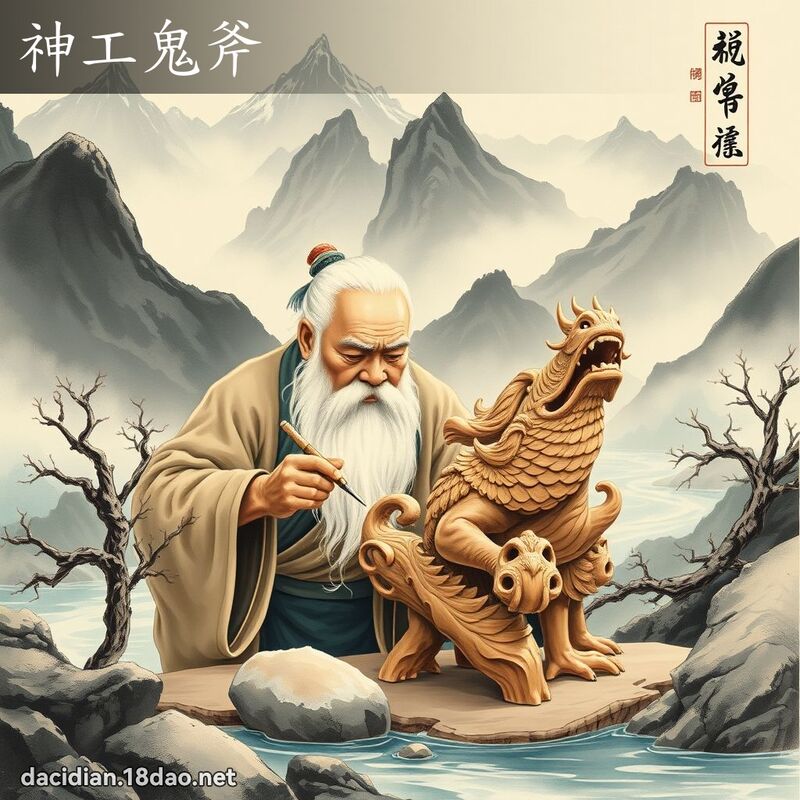 神工鬼斧 配图