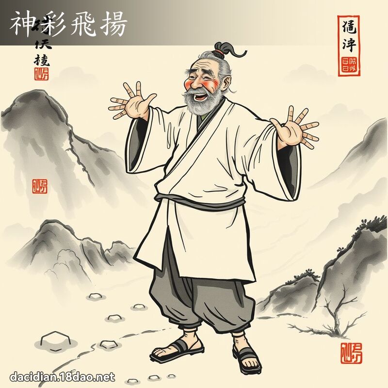 神彩飛揚 配图