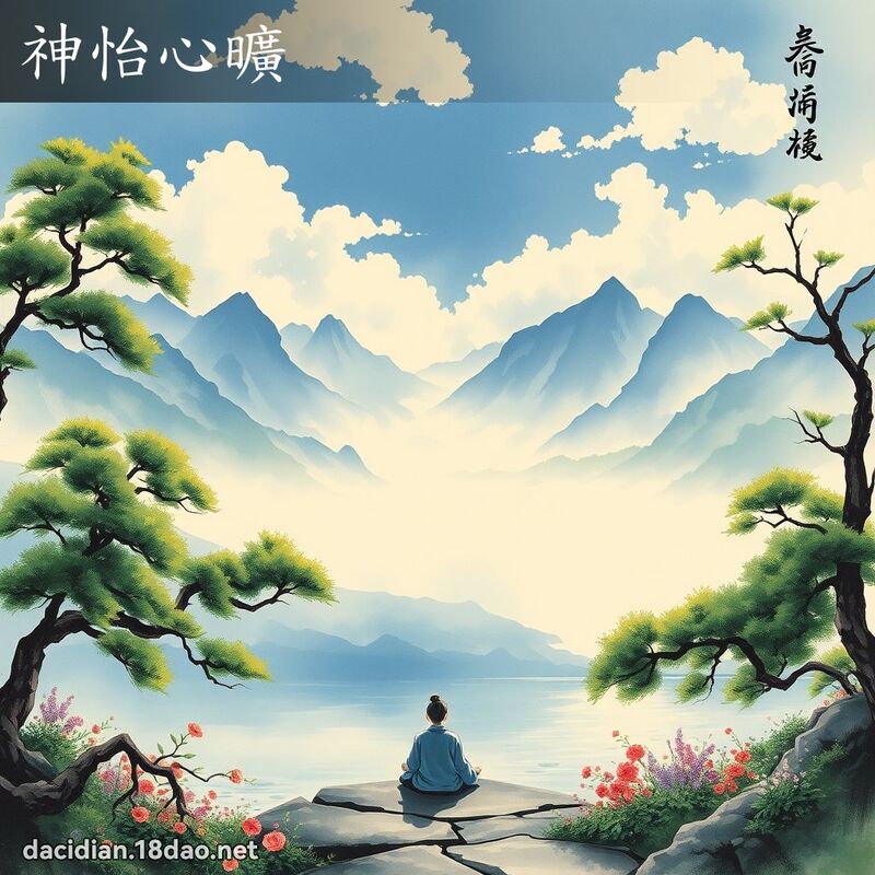 神怡心旷 配图
