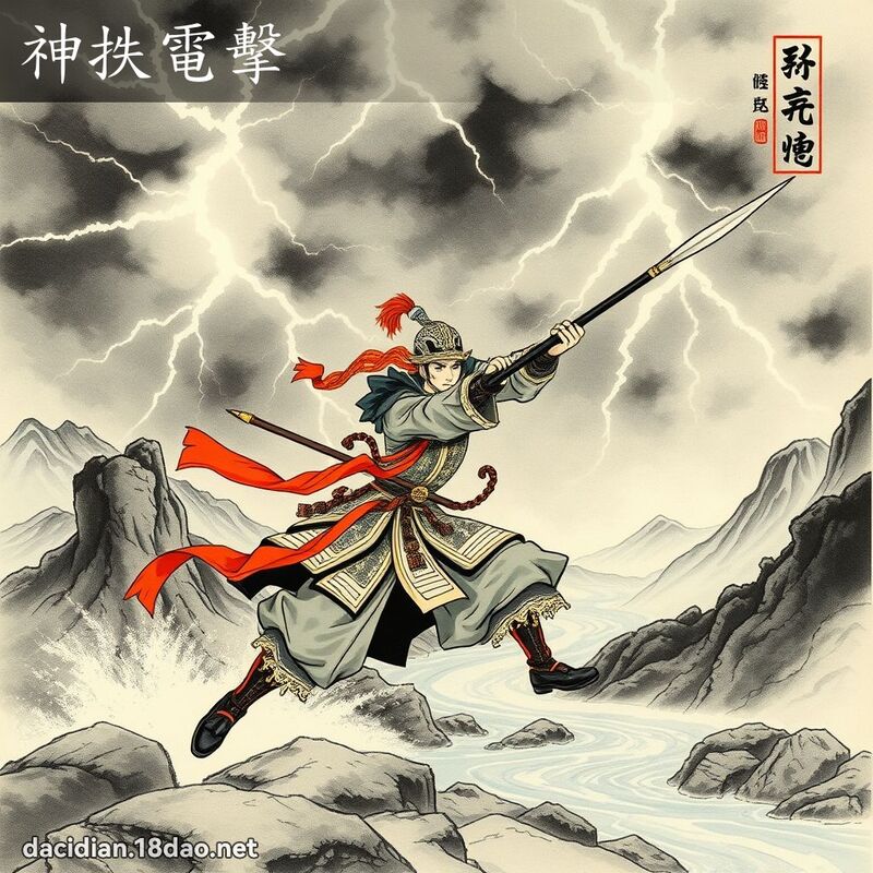 神抶电击 配图