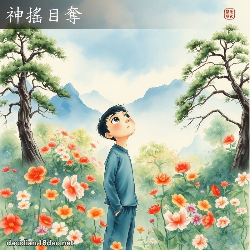 神摇目夺 配图