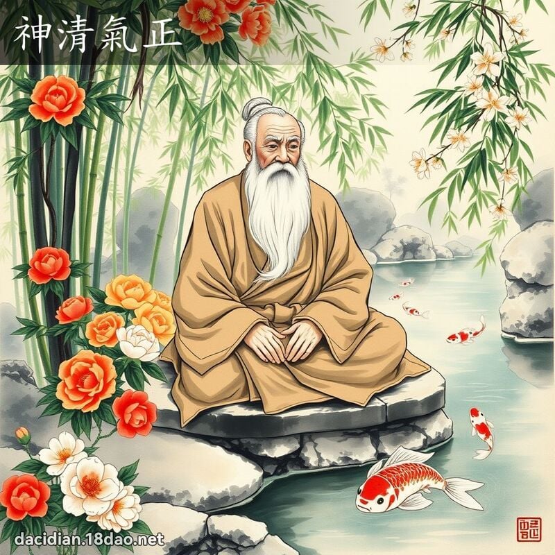 神清氣正 - 中華成語配圖