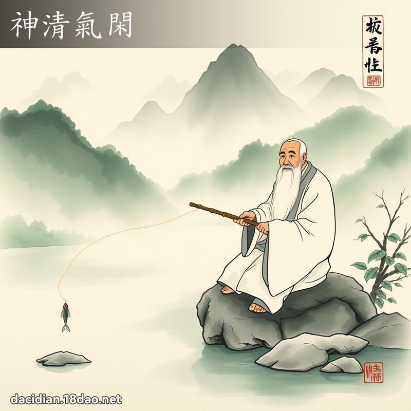 神清气闲 配图